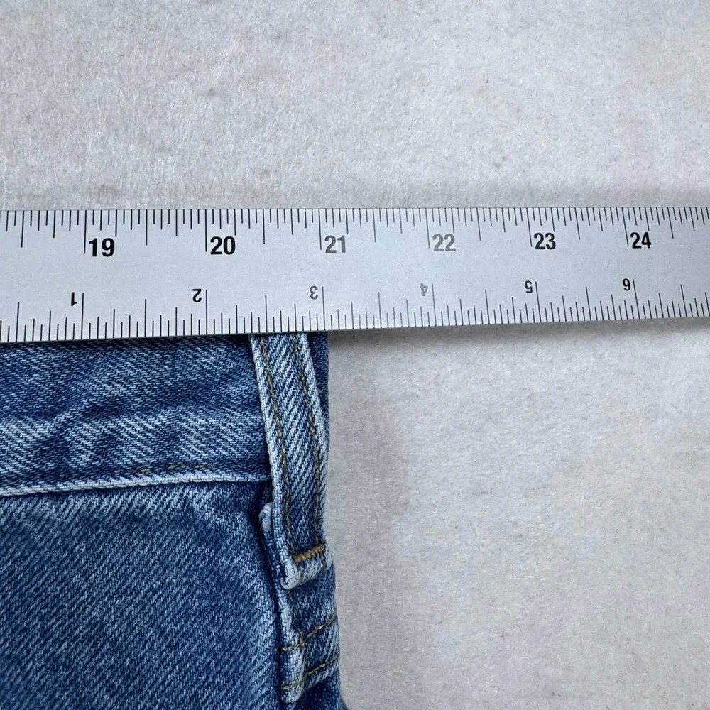 Carhartt B17 STW Relaxed Fit Stonewash Blue Denim Jeans Mens 42x30 Workwear - Picture 9 of 11